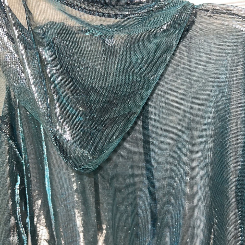 Sheer aqua jacket - Picture 4 of 5